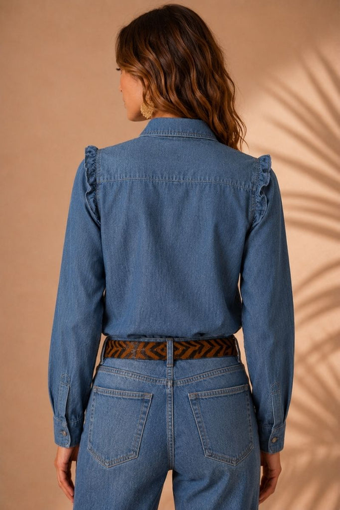 BLUSA VIBES AZUL