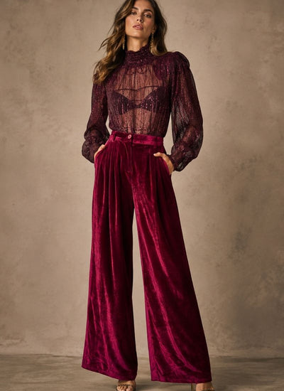 PANTALON ATELIER MAGENTA