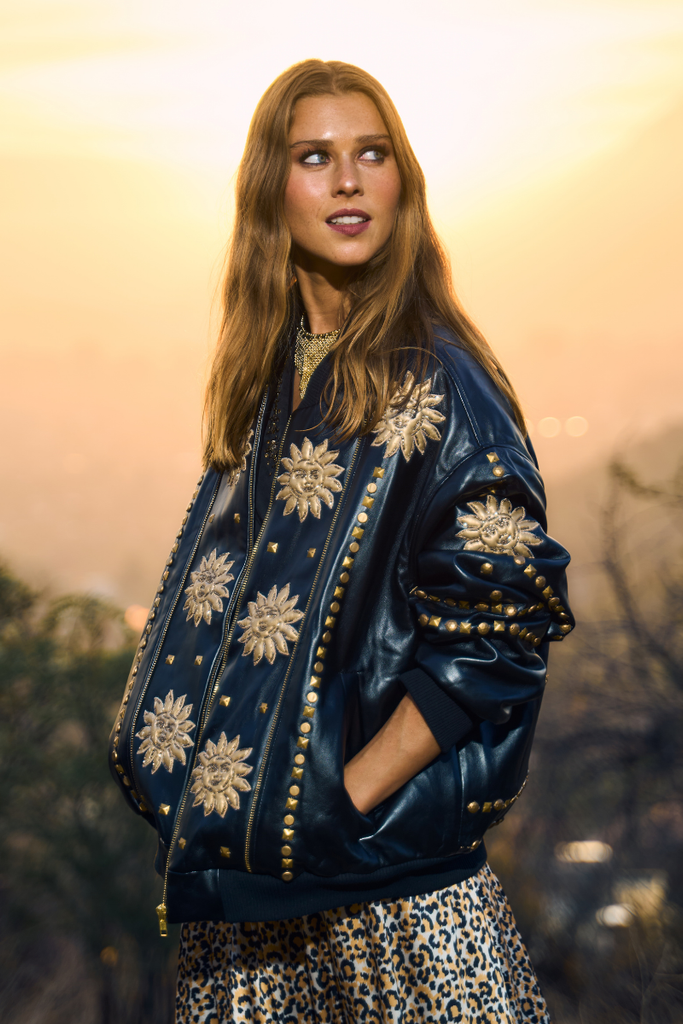 CHAQUETA BOMBER SUN BLACK