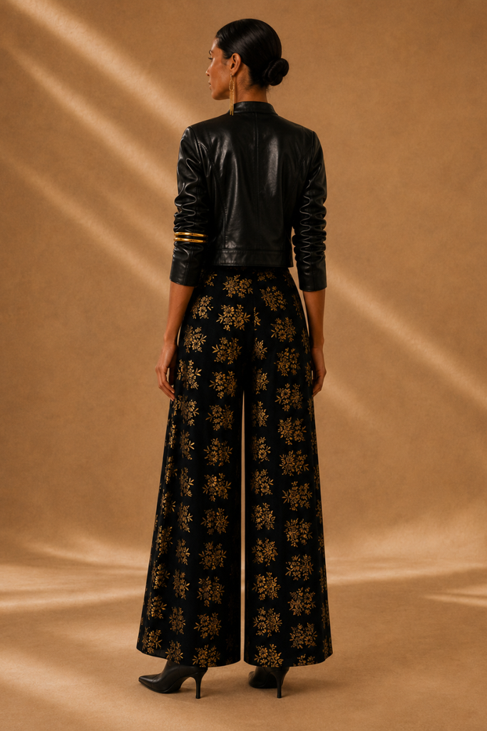 PANTALON MEADOW FOIL BLACK