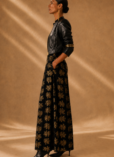 PANTALON MEADOW FOIL BLACK