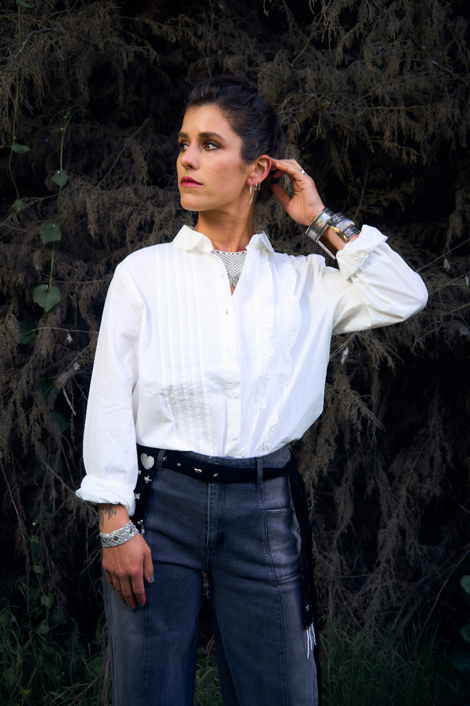 BLUSA STUNNED WHITE