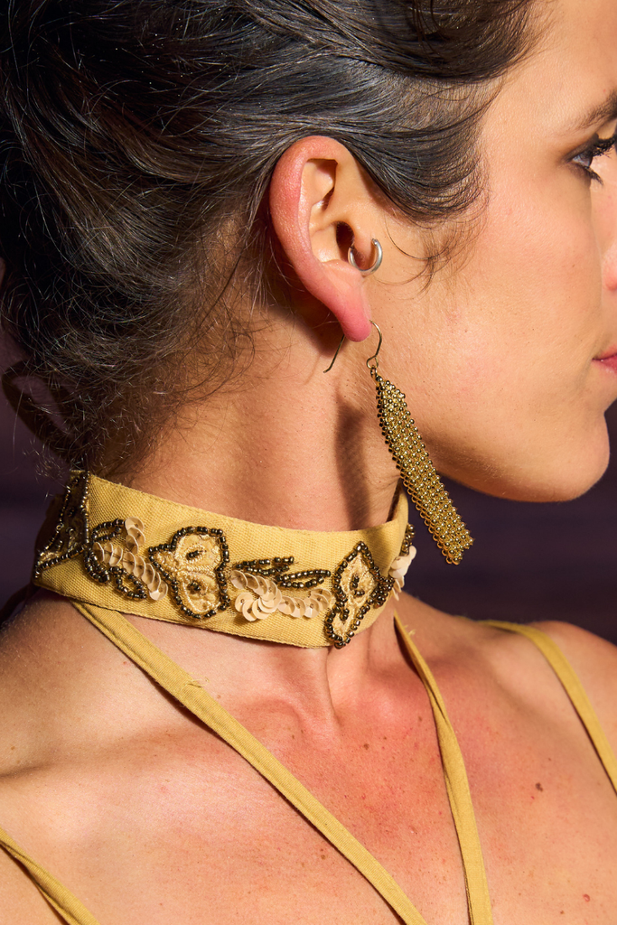  boho chic indari, moda bohemia con bordado artesanal y estilo inspirado en india