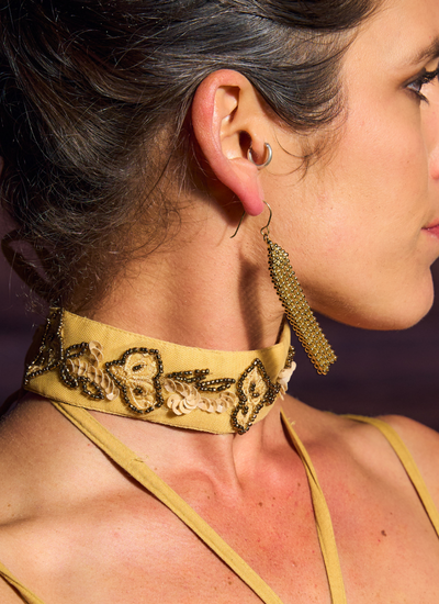  boho chic indari, moda bohemia con bordado artesanal y estilo inspirado en india