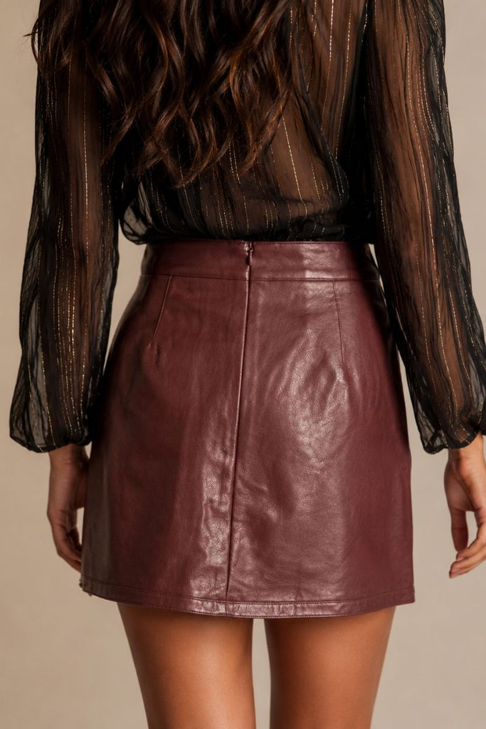 FALDA MINI COLLEGE CAFÉ