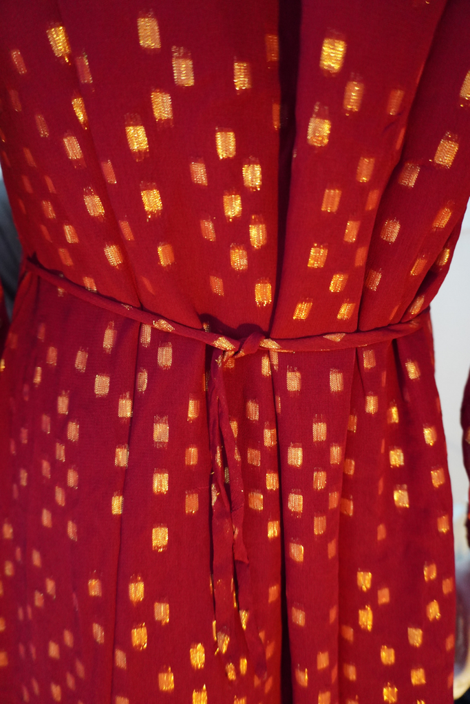 VESTIDO ORCHID ROJO