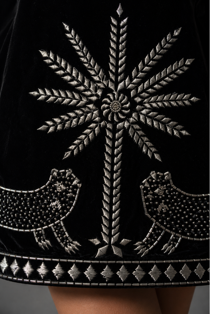 VESTIDO MINI PRINCESS NEGRO