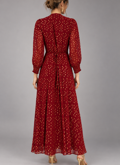 VESTIDO ORCHID ROJO