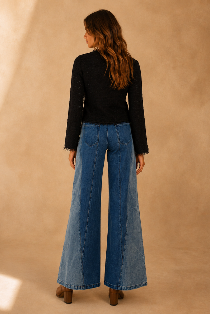 PANTALÓN MIXED DENIM BLUE