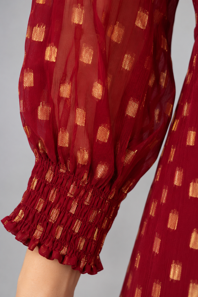VESTIDO ORCHID ROJO
