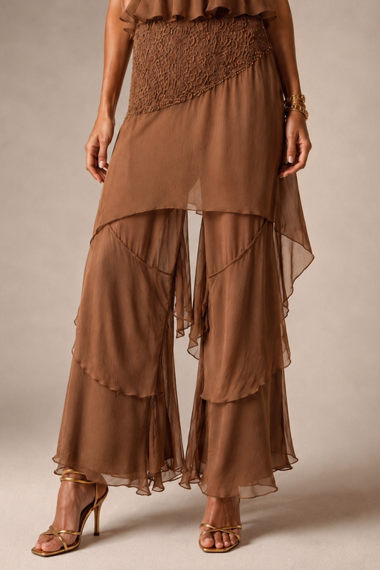 PANTALON ETHEREAL BEACH BRONZE BROWN