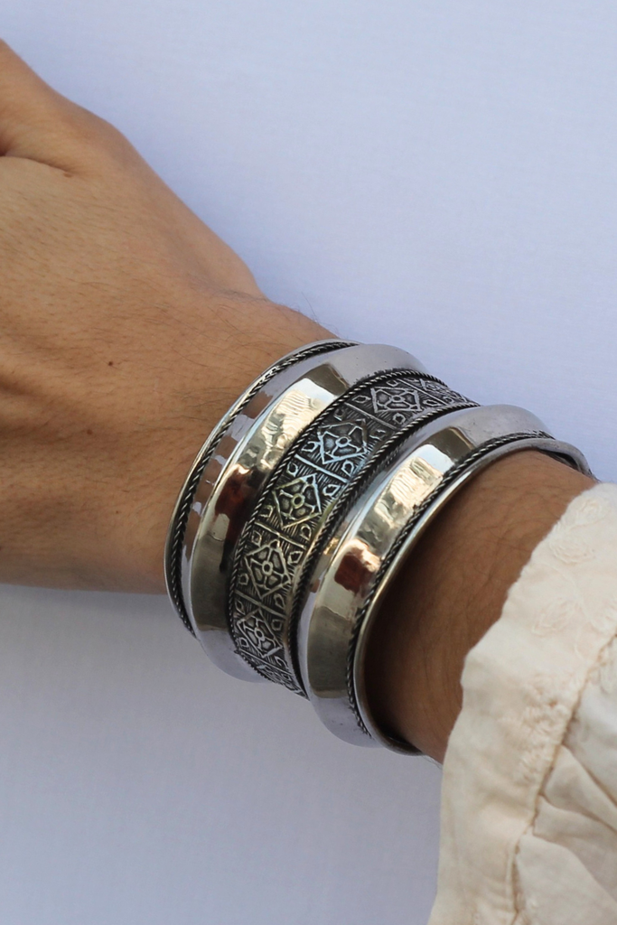BRAZALETE HALO MESH SILVER