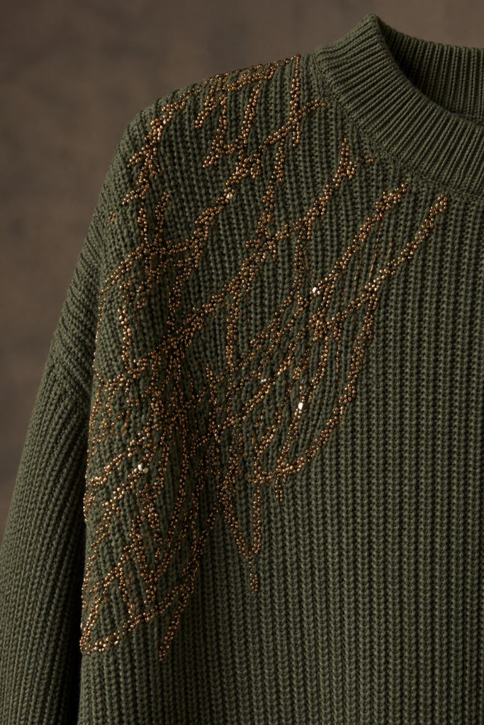 SWEATER FENIX GREEN
