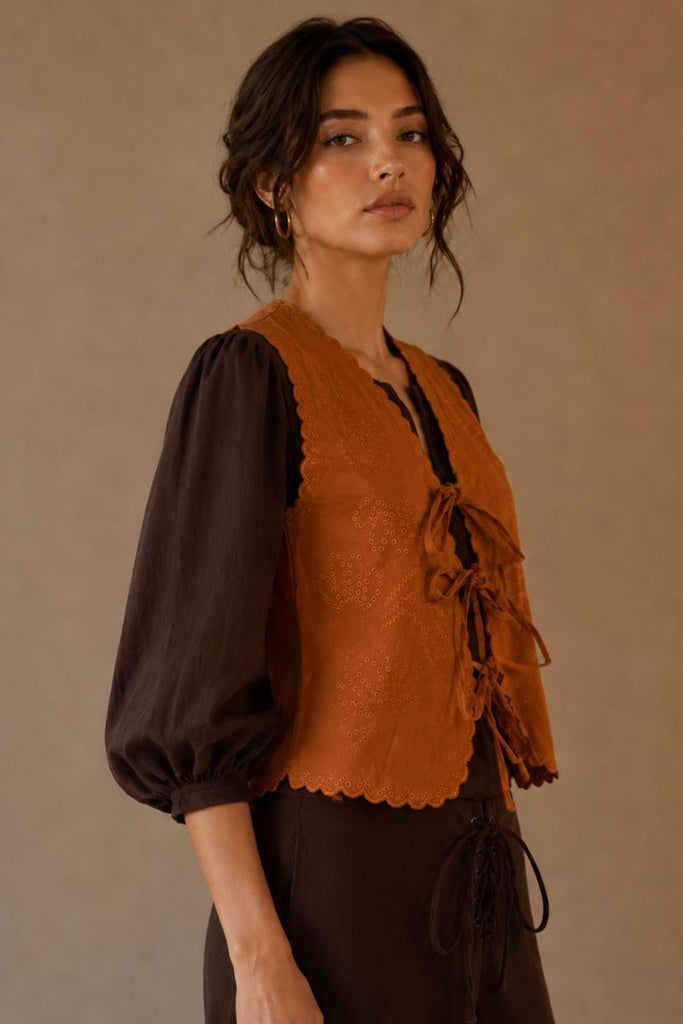 BLUSA TIMA ORANGE
