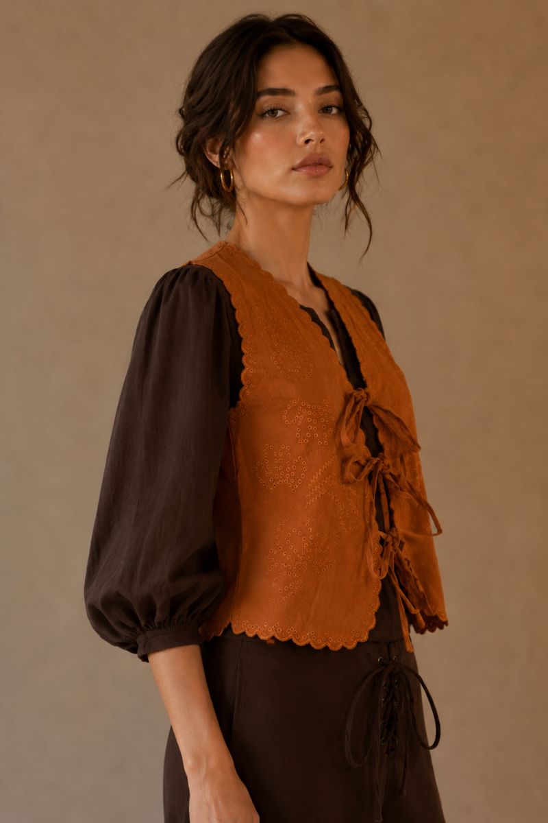 BLUSA TIMA ORANGE