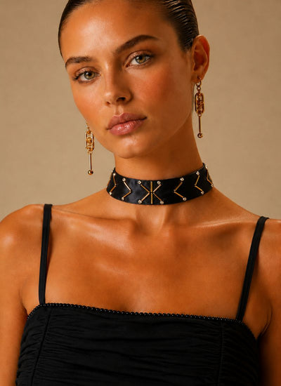 CHOKER LENA NEGRO