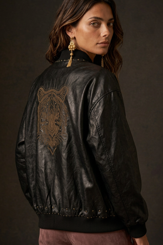 CHAQUETA TIGER NEGRO