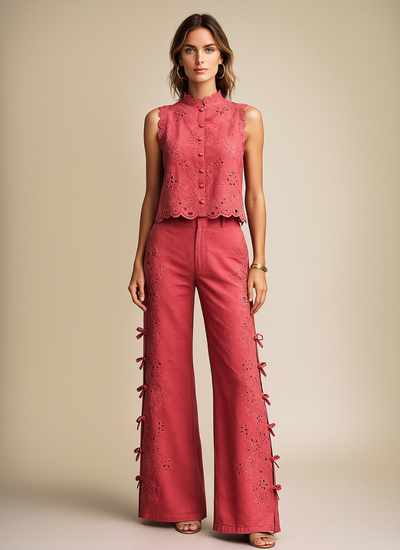 PANTALON ZAYA RASPBERRY RED