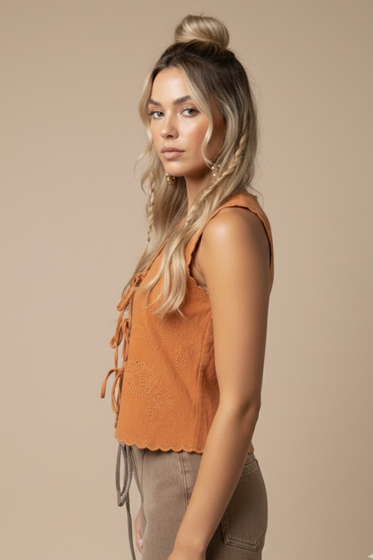 BLUSA TIMA ORANGE