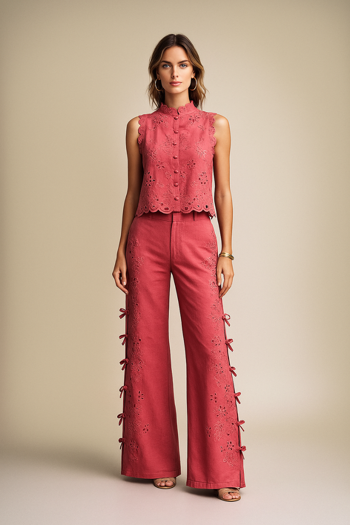 BLUSA LANI RASPBERRY RED