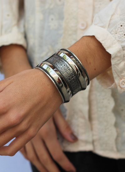 BRAZALETE HALO MESH SILVER