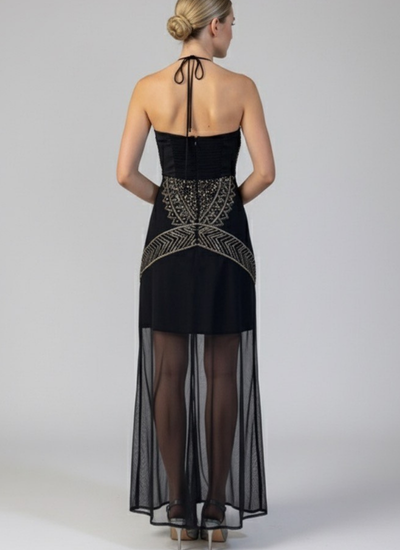 VESTIDO MAXI MANYA BLACK