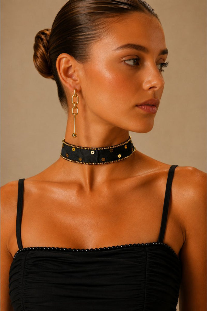 CHOKER ZARA NEGRO