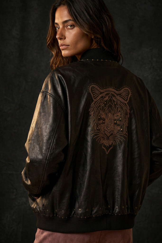 CHAQUETA TIGER NEGRO