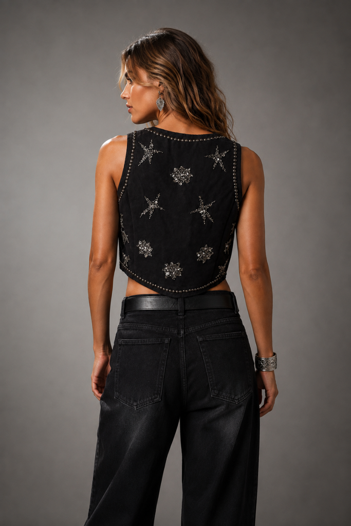 VEST COACHELLA AZUL MARINO
