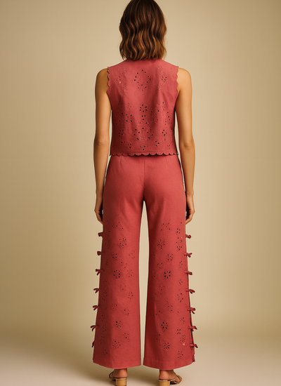 PANTALON ZAYA RASPBERRY RED