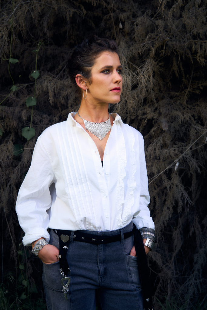 BLUSA STUNNED WHITE
