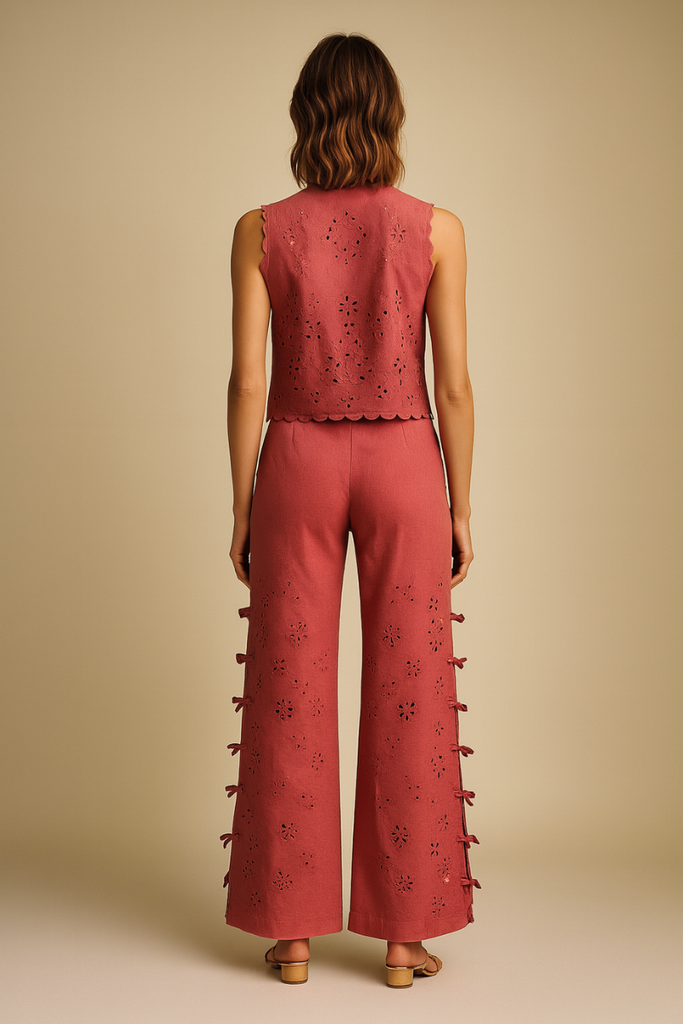 BLUSA LANI RASPBERRY RED