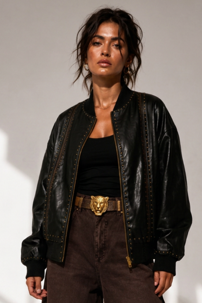 CHAQUETA TIGER NEGRO