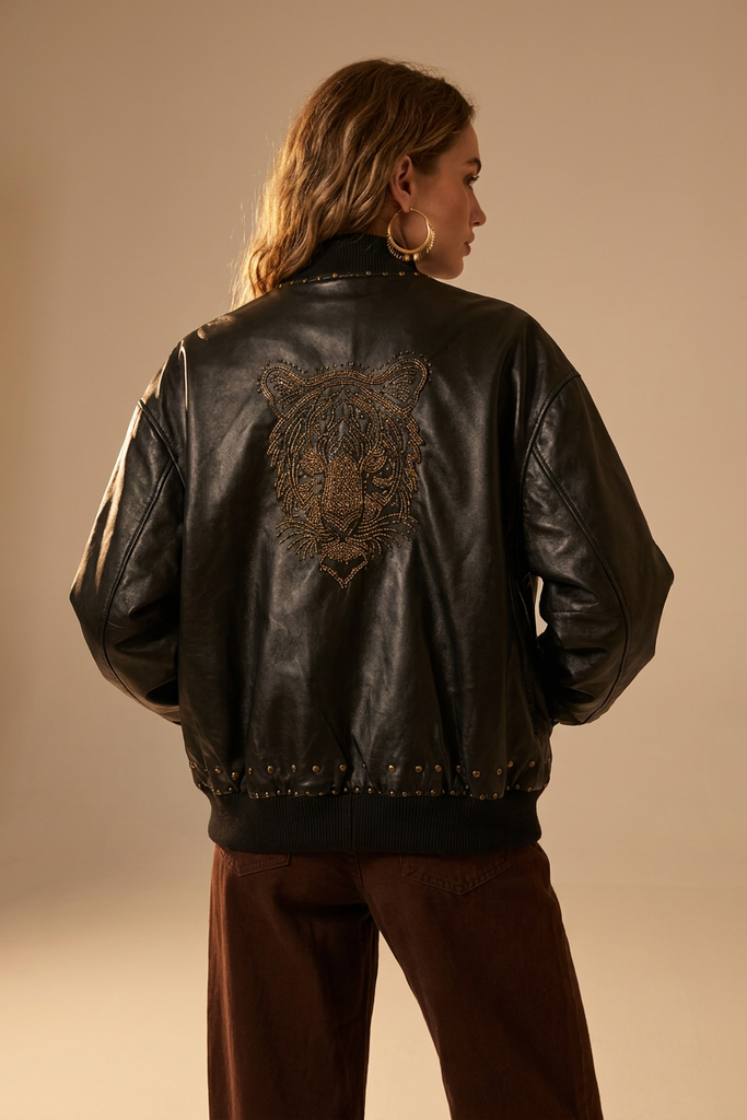 CHAQUETA TIGER NEGRO