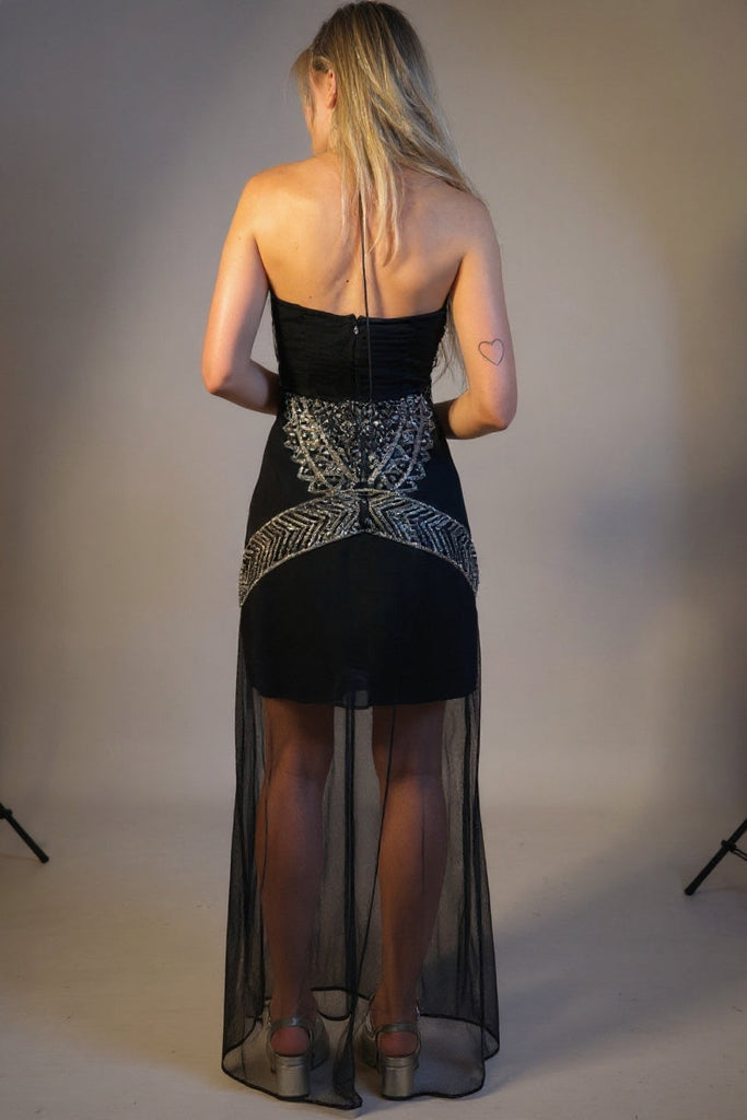 VESTIDO MAXI MANYA BLACK