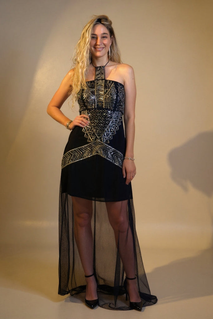 VESTIDO MAXI MANYA BLACK