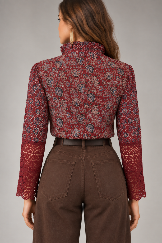 BLUSA BLOOM ROJO