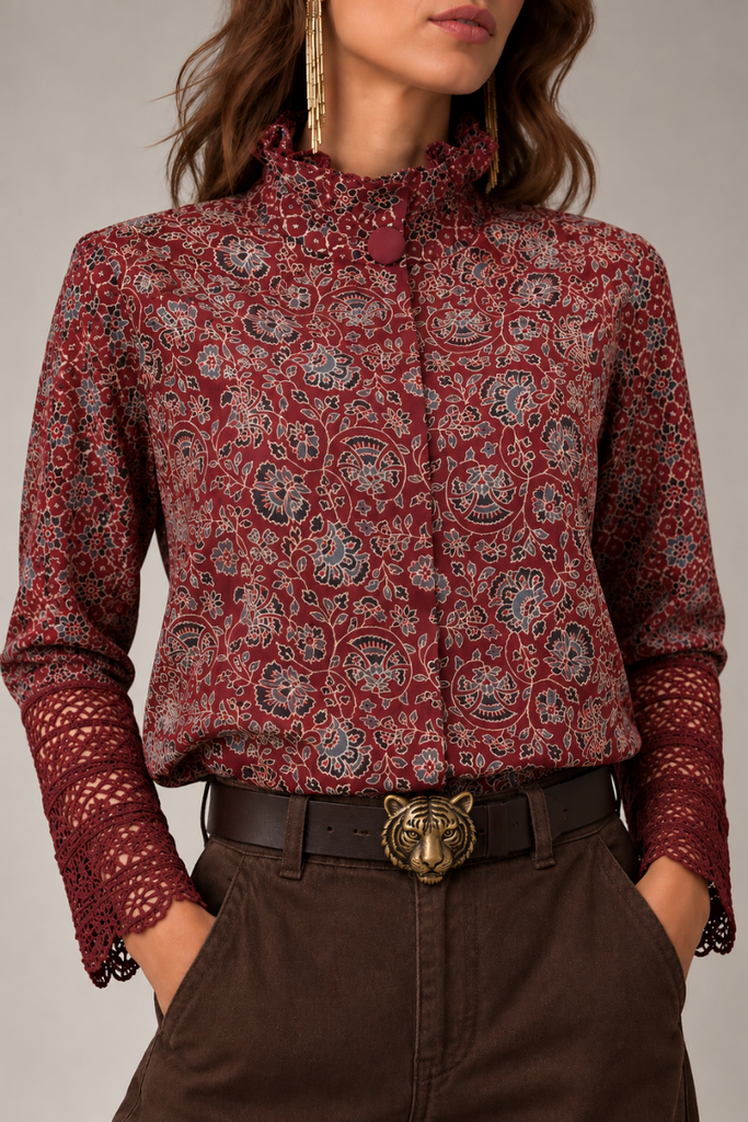 BLUSA BLOOM ROJO