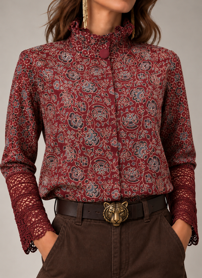 BLUSA BLOOM ROJO