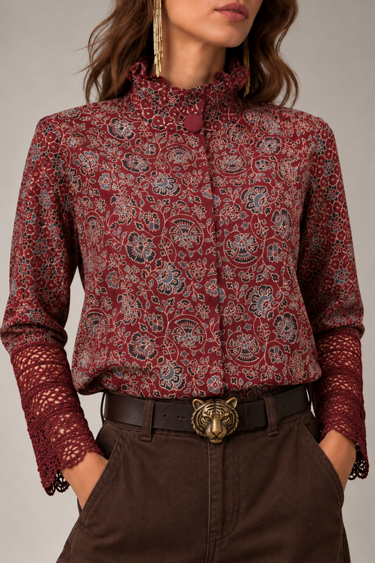 BLUSA BLOOM ROJO
