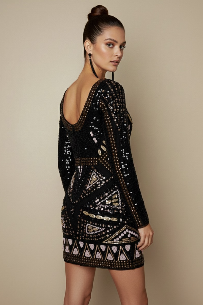 VESTIDO SPARK MINI NEGRO