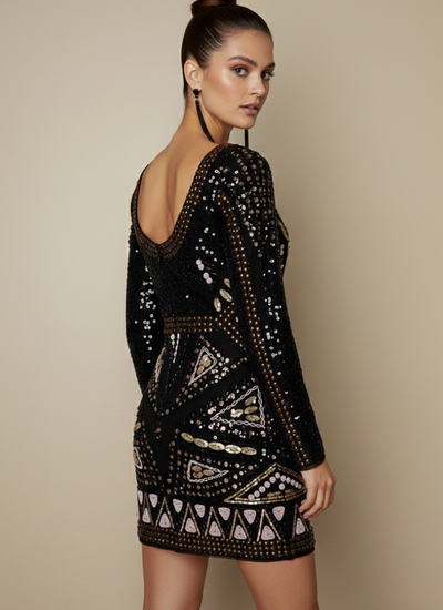 VESTIDO SPARK MINI NEGRO