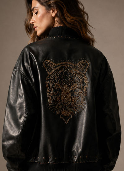 CHAQUETA TIGER NEGRO