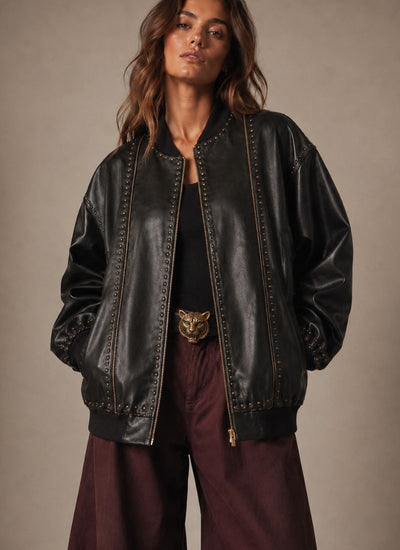 CHAQUETA TIGER NEGRO