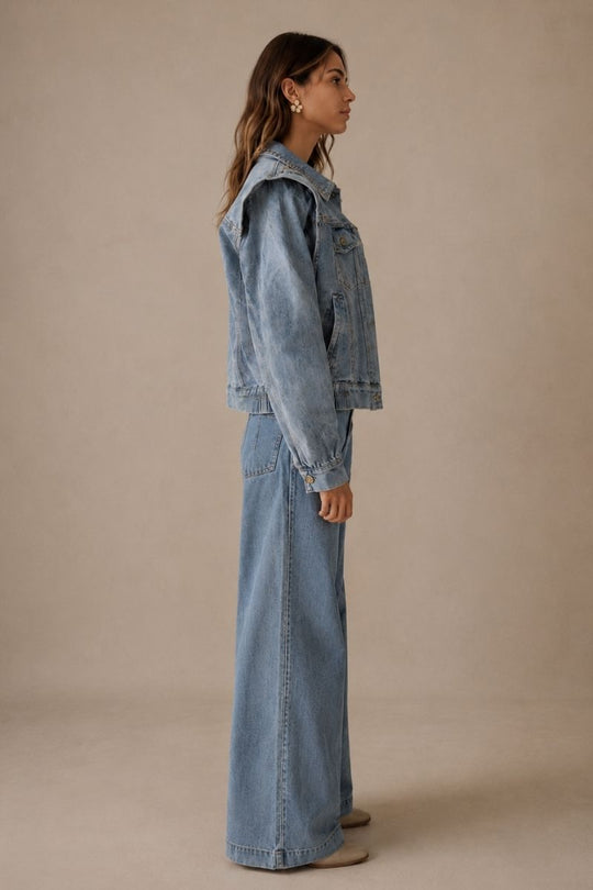 CHAQUETA BROOM AZUL