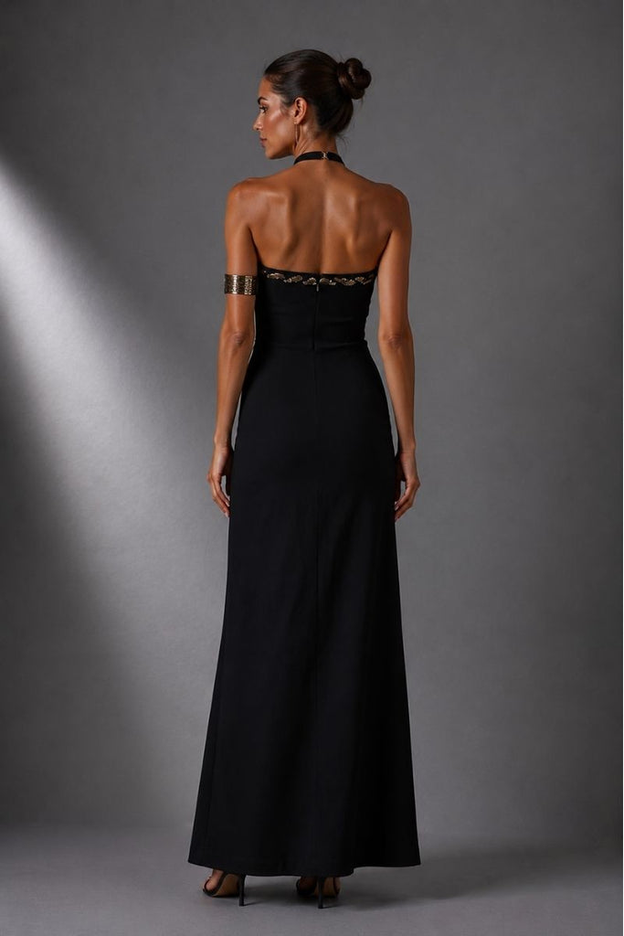 VESTIDO MAXI FENIX NEGRO