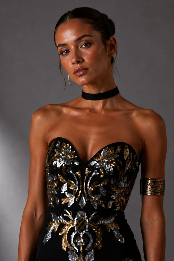 VESTIDO MAXI FENIX NEGRO