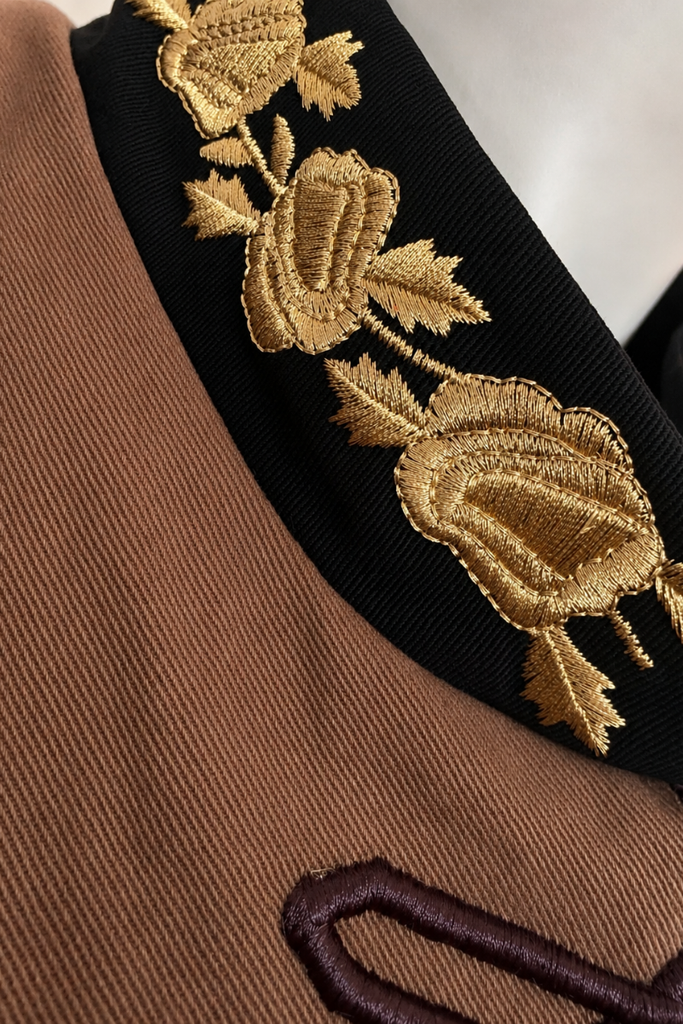 CHAQUETA MILITARY CHOCOLATE