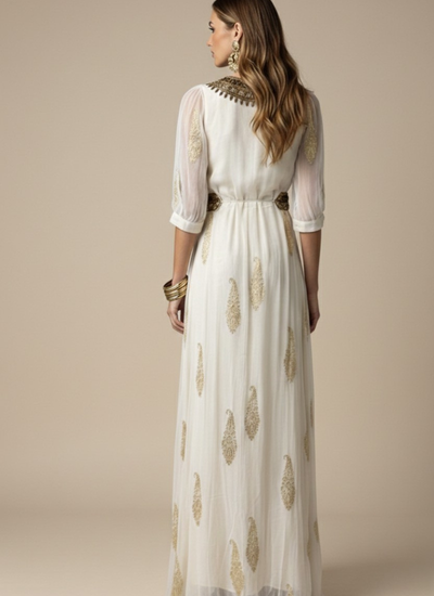 VESTIDO MAXI VALENTINA SUN BEIGE