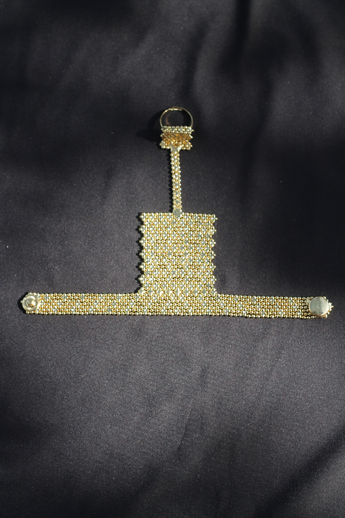 PULSERA ANILLO BREEZE GOLD